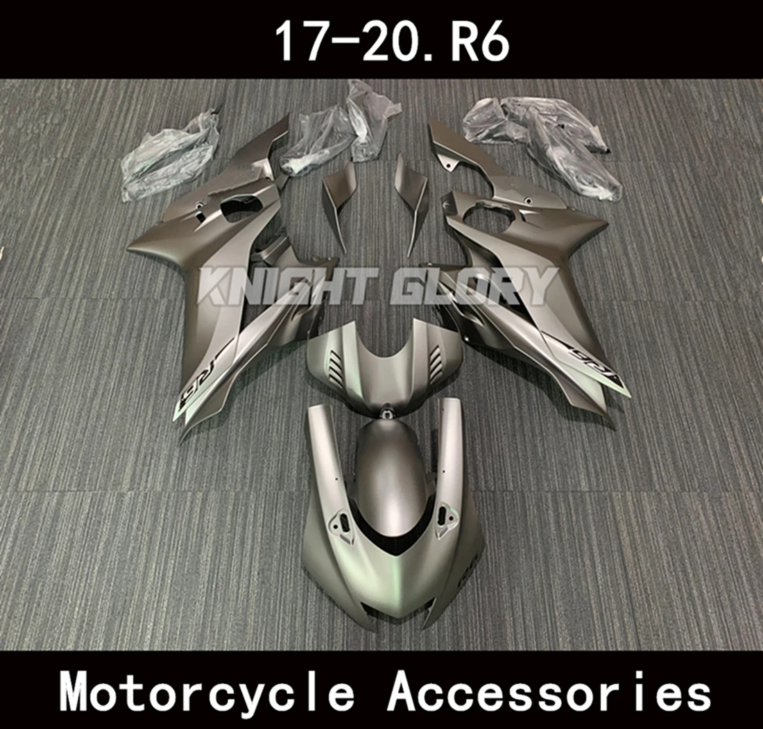 

Suitable for YZF-R6 motorcycles of 2017, 2018, 2019, 2020 models. Shell and body kit. ABS injection molding.