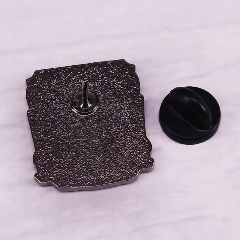 آر بي جي النرد المعادن المينا دبابيس الزنزانات لعبة الكرتون بروش الدنيم سترة ظهره شارة الديكور إعطاء الأصدقاء والمشجعين الهدايا #5