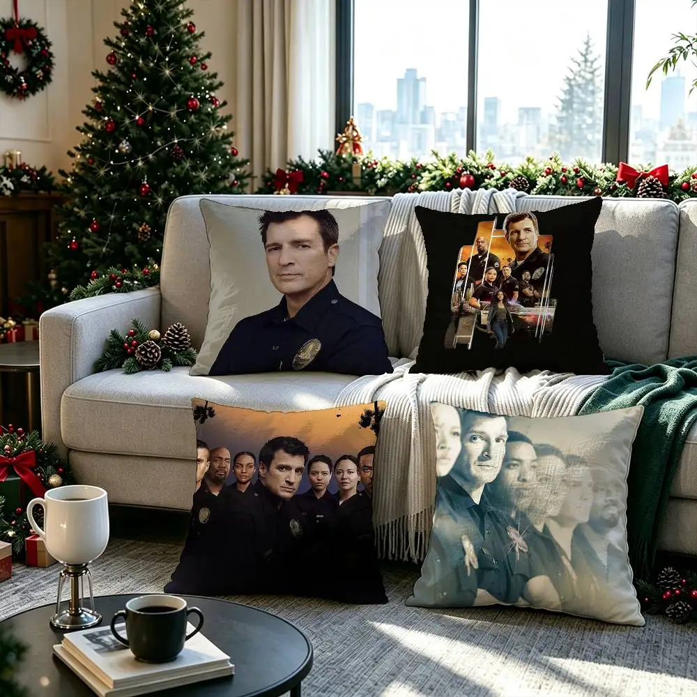 The Rookie LAPD Police Drama  Double-sided printed pillow cover Solid color minimalist pillowcase, fits all bedroom styles