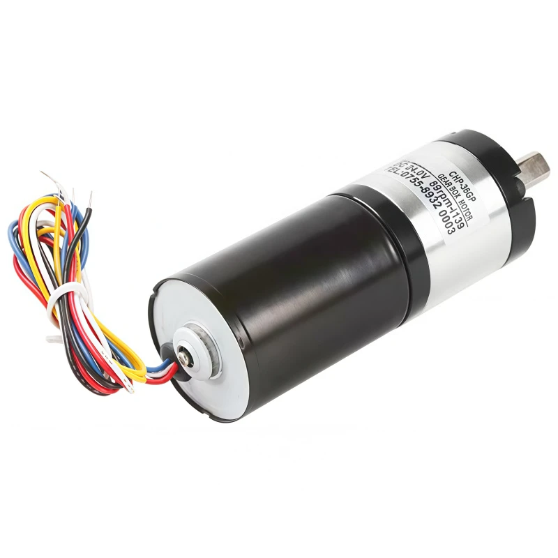 Permanent Magnet Direct Current Planetary Gear Reduction Motor 36GP-BLDC3650, Brushless Built-in Drive, All-metal Gear Motor