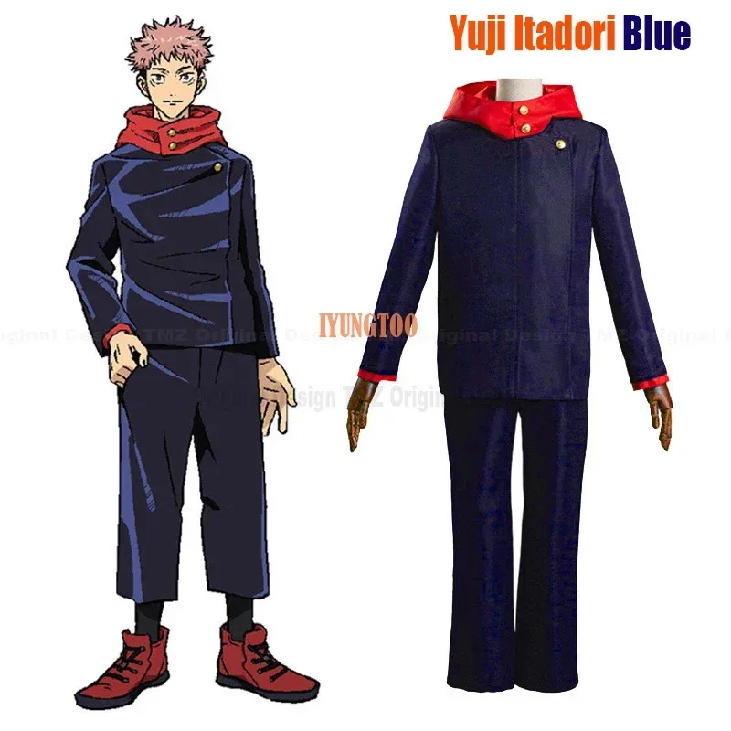 Cosplay Costume Jujutsu Kaisen Yuji Itadori Nobara Kugisaki Megumi Fushiguro Ryomen Sukuna Kimono Uniform AE6272r,7;k'2.s;9