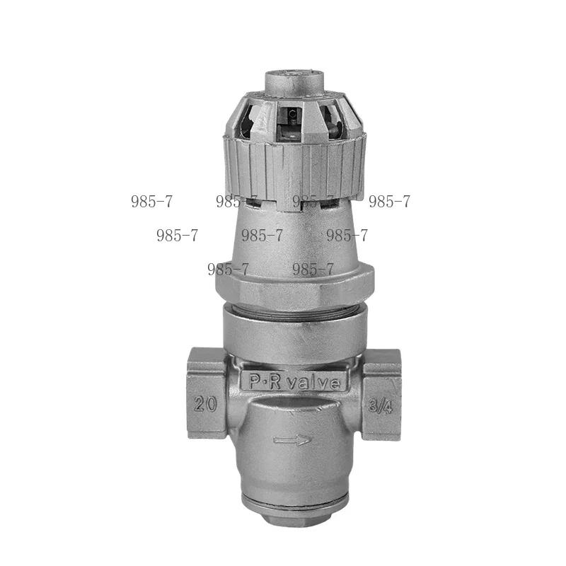 DN15-25 Stainless Steel Steam Pressure Reducing Valve, Internal Thread & Corrugated Tube Design