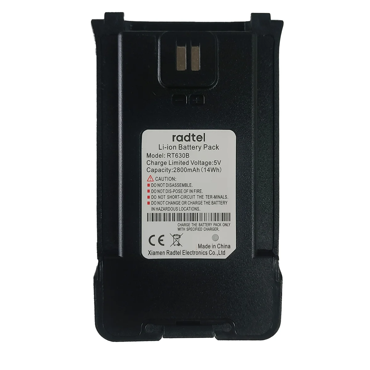 Radtel RT-630 RT-495 양방향 햄 라디오용 워키토키 리튬 이온 배터리 팩 2800mAh