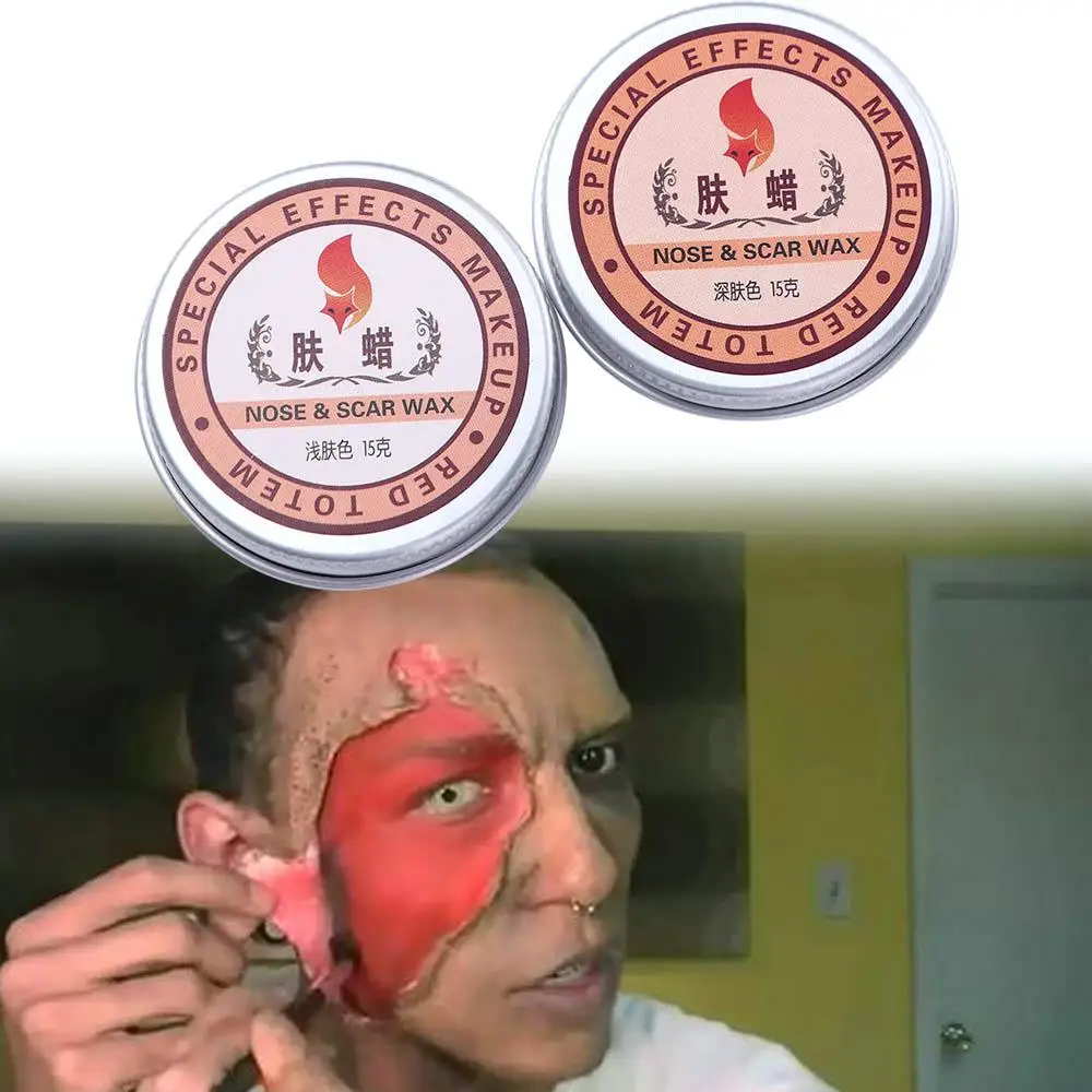 Offre spéciale peau cire nez modélisation mastic effets spéciaux maquillage cire fausse cicatrice Halloween maquillage Halloween fête