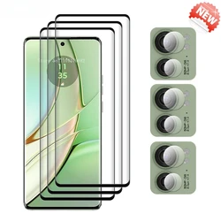 9D Curved Glass Protector For Motorola Edge 50 40 Pro Neo Edge50Ultra Tempered Glass Film Anti-Scratch and Soft Fibe Lens film