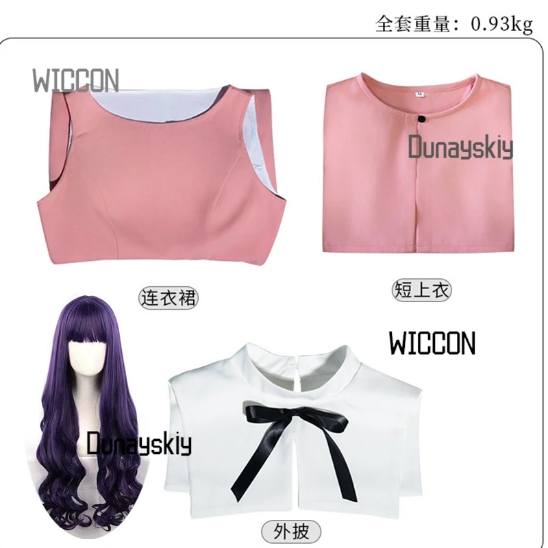 Cardcaptor Tomoyo Daidouji Косплей CosMagical Girl Розовое платье с париком Аксессуары для волос Ежедневно/Хэллоуин/Выпускной Элегантный стиль