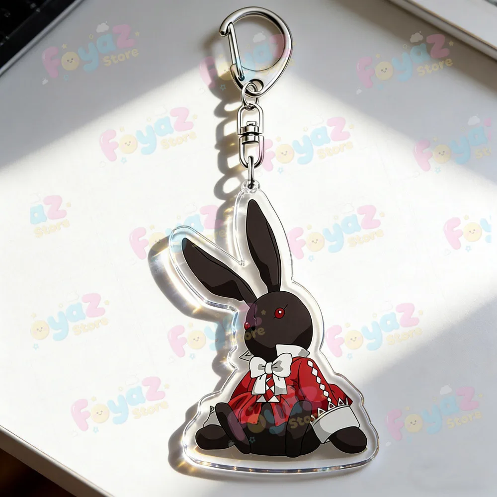 Anime Pandora Hearts Keychain Accessories Bag Cartoon Keyrings Jewelry Manga Fans Gifts