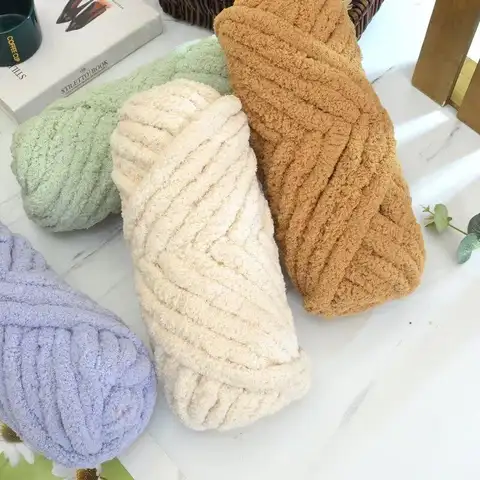 Yarn Suitable for Finger Knitting, Handmade DIY Knitting Materials, Very Thick Yarn Balls for Hand Knitting Blankets