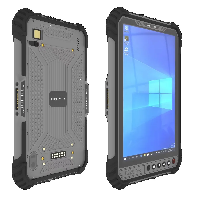 8 بوصة I5 Win 10 Pro تابلت متين كمبيوتر لوحي صناعي 8G Ram 256G Rom 4G Lte Wifi BT GPS NFC 2D باركود اختياري