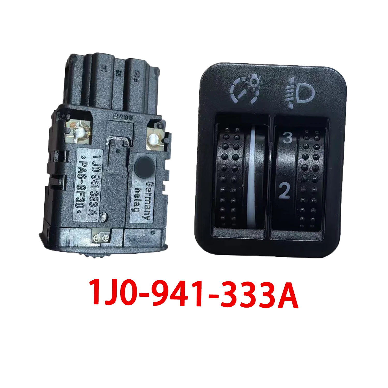 Original factory Headlight Control Switch Fog Light Knob for VW Bora Golf jetta MK4 4 IV 1J0-941-333A / 1J0-941-333B 1998-2004 - view 4