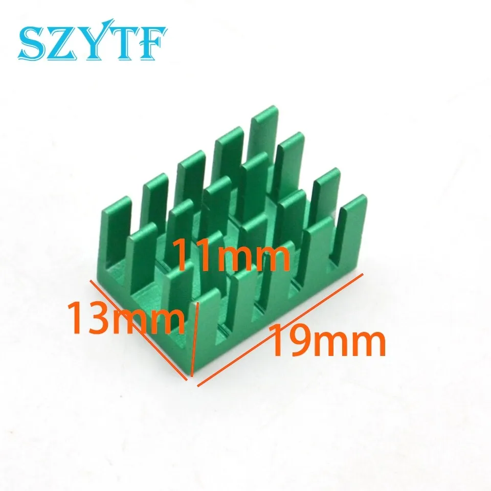 

5pcs 19*13*11MM aluminum heat sink is suitable for use with computer graphics CPU chip memory