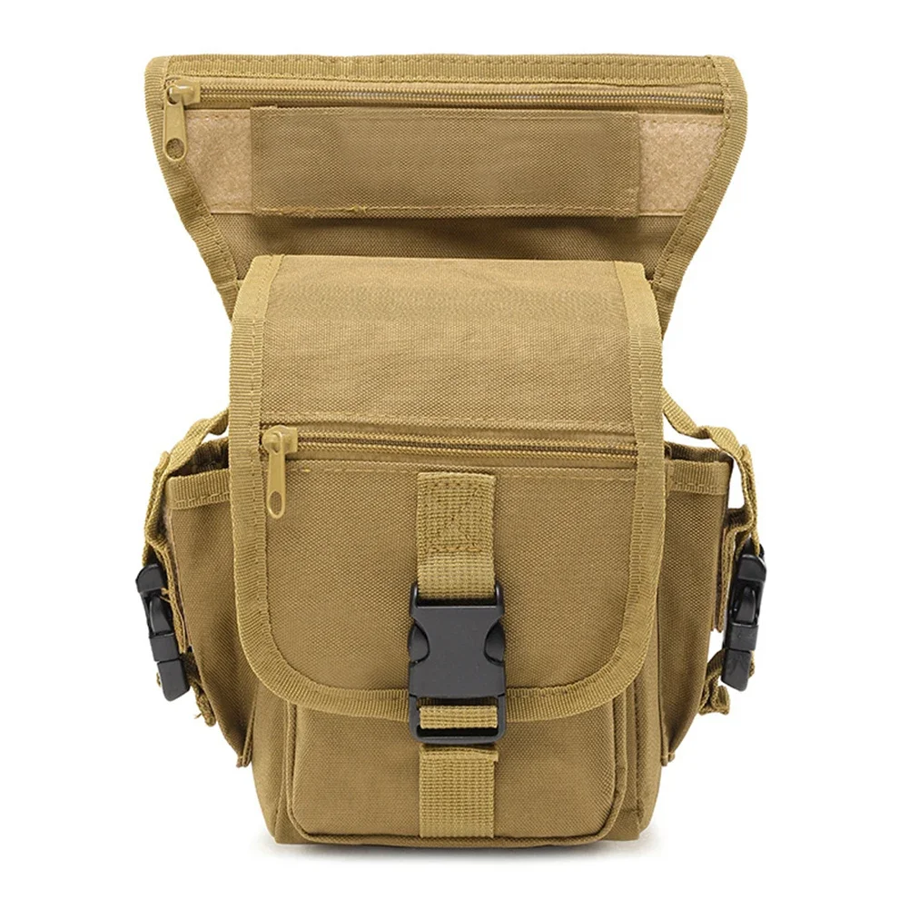 For Most Models Leg Side Bag Hip Bum Pack Riding Activities Khaki Anti-corrosion Non-deformed Practical Design