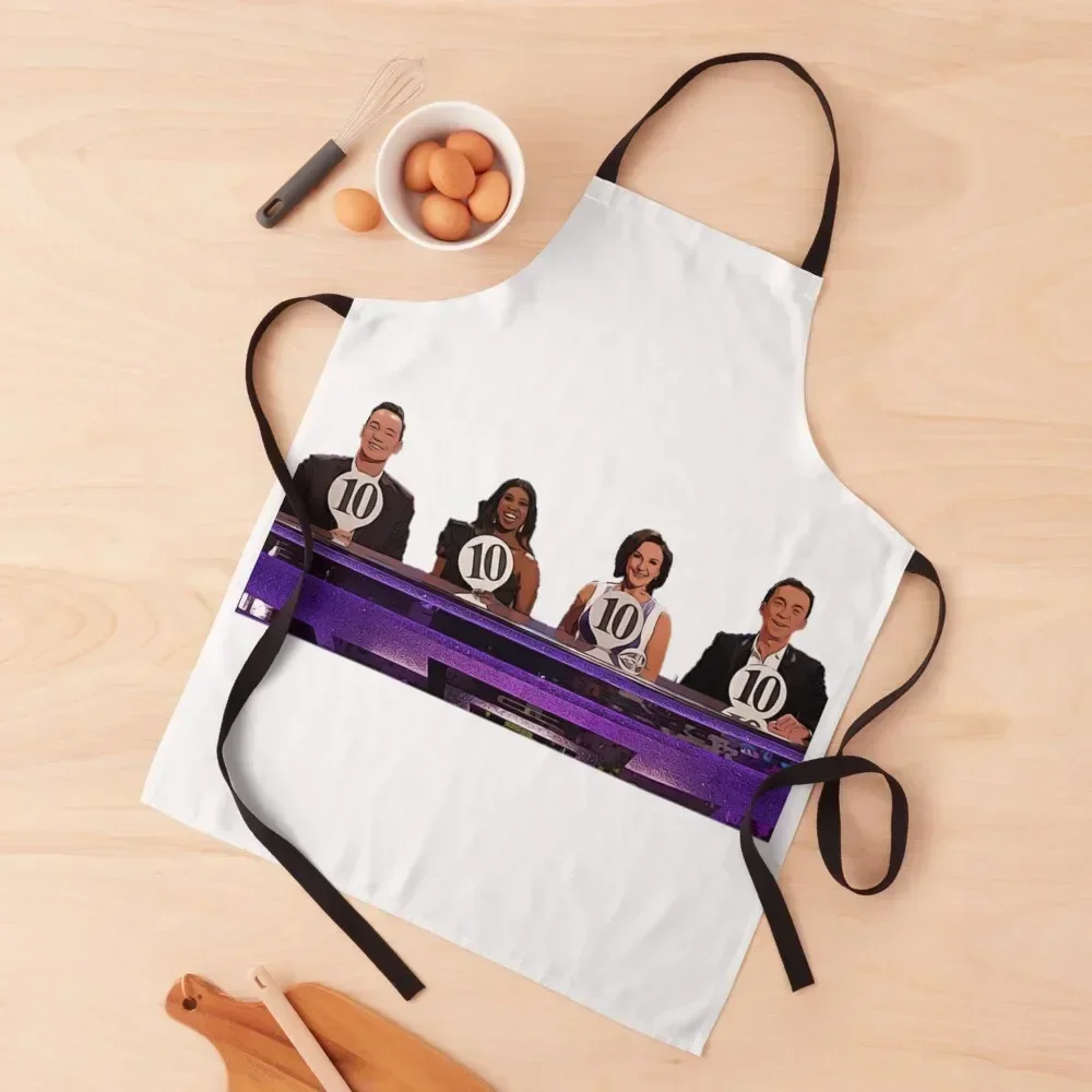 

Strictly Judges 10s Apron for women halloween professional hairdresser kitchen jacket woman kindergarten teacher Apron