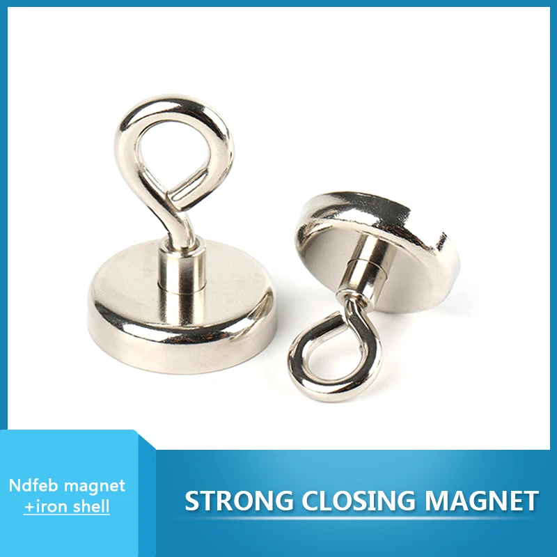 

D36 D40 D42 Strong Neodymium Magnetic Hook Hold Up To 66kg N38 Magnets Quick Hook For Home Kitchen Workplace etc