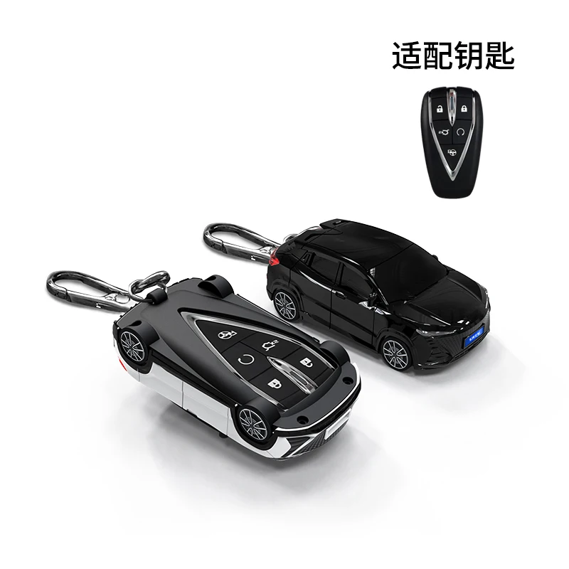 ICAR per Changan UNIT Car Styling Key Case Cover per Changan UNIT UNIK CS35PLUS CS55 PLUS CS75 PLUS Smart Key Fob Holder Bag