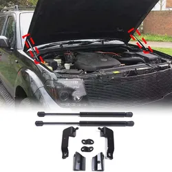 For Nissan Frontier Navara D40 Pathfinder R51 Suzuki Equator 2005-2014 Front Hood Gas Spring Struts Lifters Support Holder Set