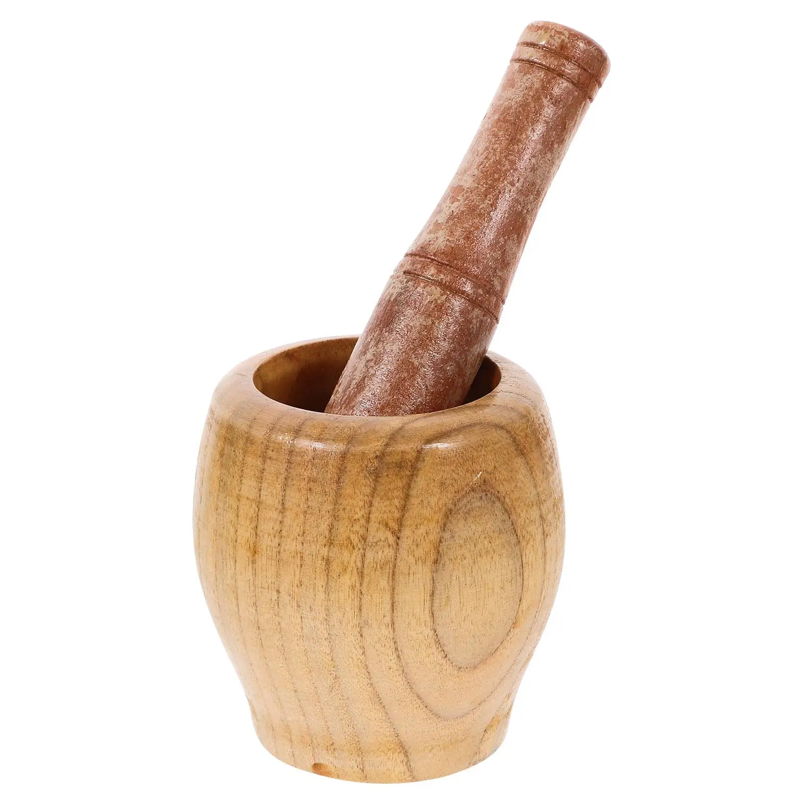 Garlic Masher Kitchen Supplies Pugging Pot Pounder Press Traditional Chinese Medicine