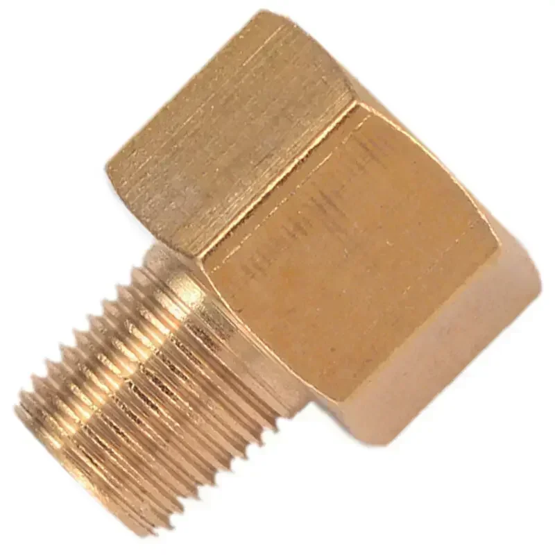 Messing BSPT Auf NPT Adapter | 1/8 Zoll Männlich BSPT Auf 1/4 Zoll Weiblich NPT – Für Hydraulik & Pneumatik