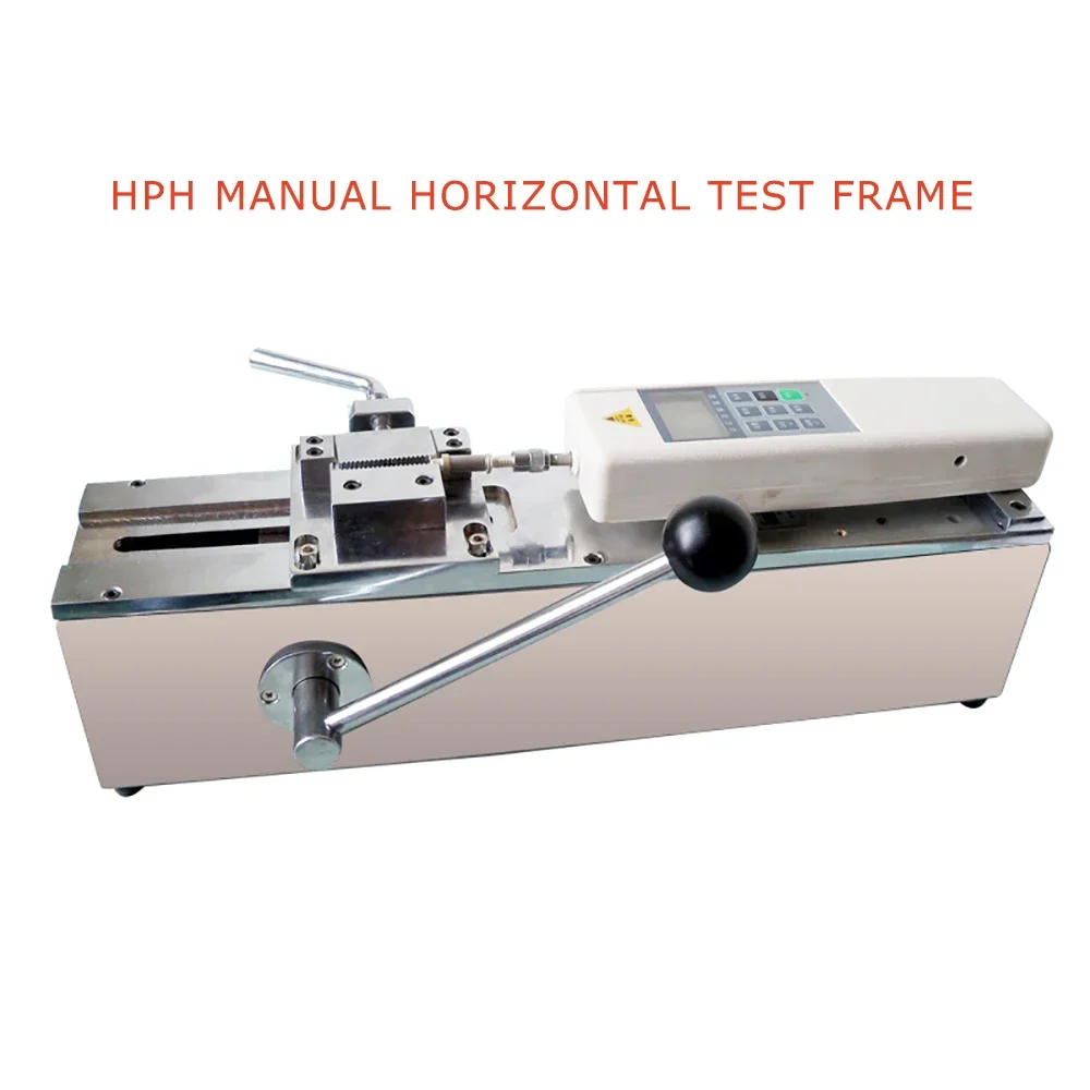 HPH Manual Horizontal Tensile Tester Digital Display Push Rally Tester Wire Harness Terminal Pulling Force Tester