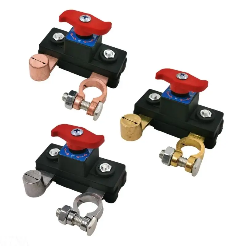 G7NA 12V 24V Heavy Duty Battery Disconnect Switches for Trucks Vehicles Brass Secure Power Cut Off Electrical System