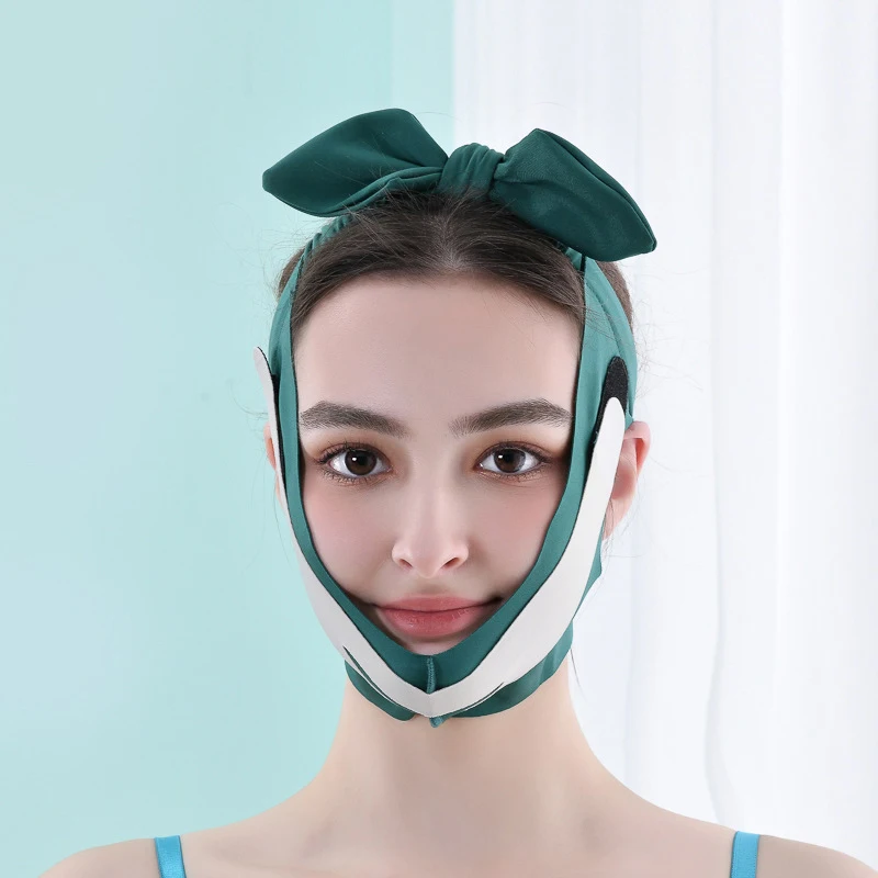 Reusable Face Slimming Bandage V Line Face Shaper Women Chin Cheek Lift Up Belt Facial Massage Strap Face Skin Care Beauty Tools