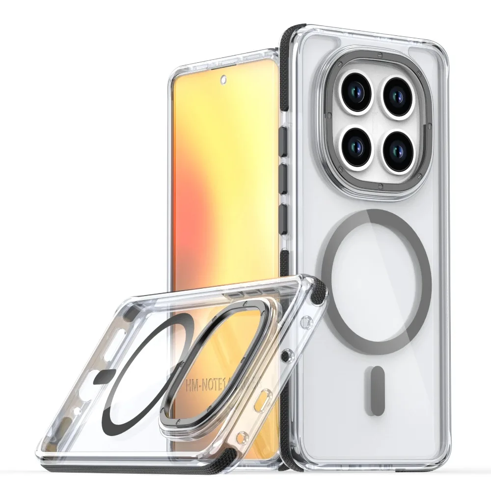 حافظة هاتف مغناطيسية أصلية ممتازة مقاومة للصدمات لهاتف Xiaomi Redmi Note 15 14 Pro Plus 15 Pro 5G 4G لغطاء Magsafe Funda