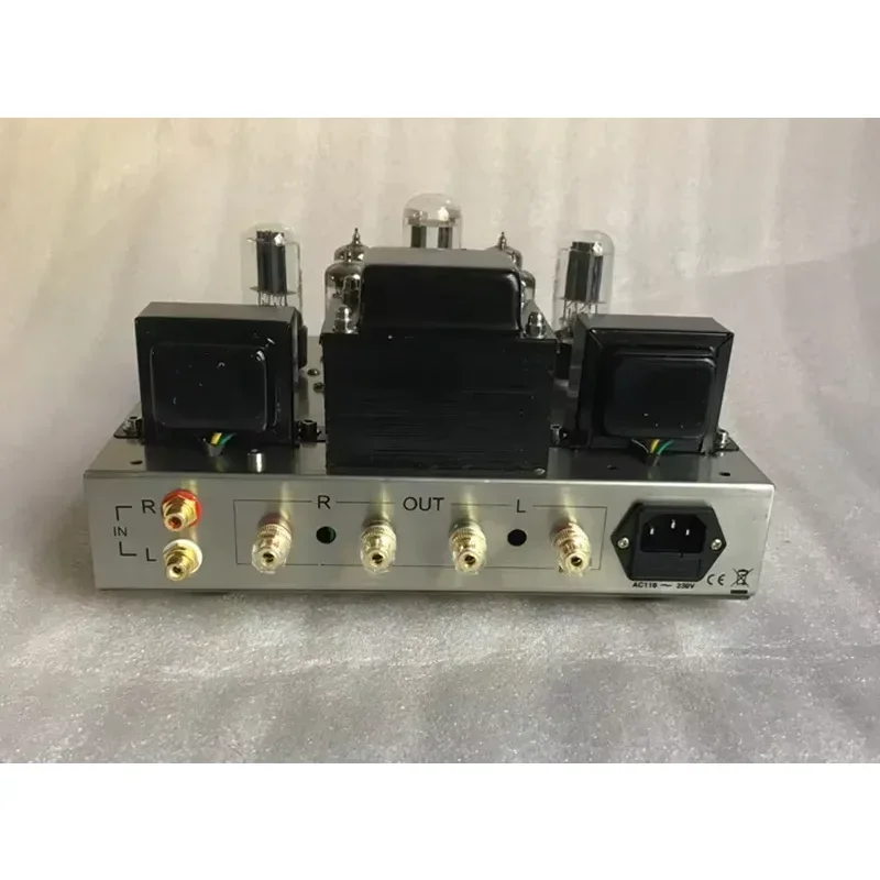 NEW Finished HiFi 5u4c 6H8C Push 6P1 Vacuum Tube Amplifier Class A Single-Ended Stereo Power Amp 6.8Wx2