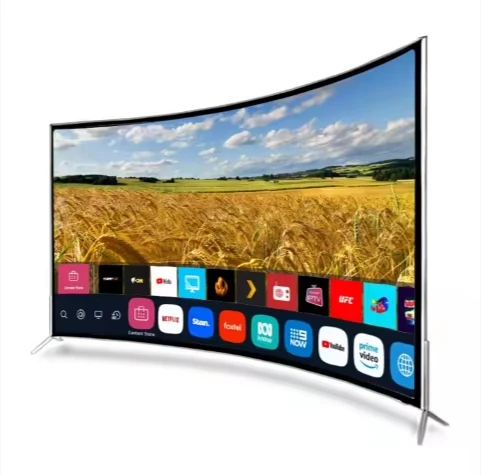 65 Inch Professional Accept Custom New Style Android Smart Curved LED TV  for Hotels