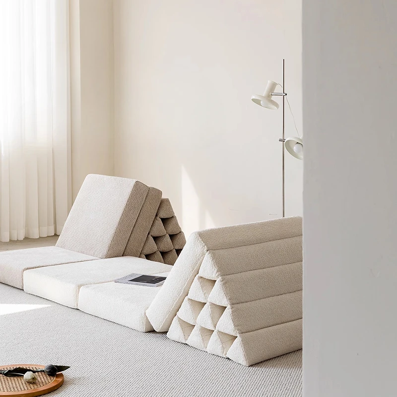 

Italian Simple Tatami Living Room Sofa Creative Square Lazy Couch Movable Comfortable Home Furniture Muebles De La Sala FYLS