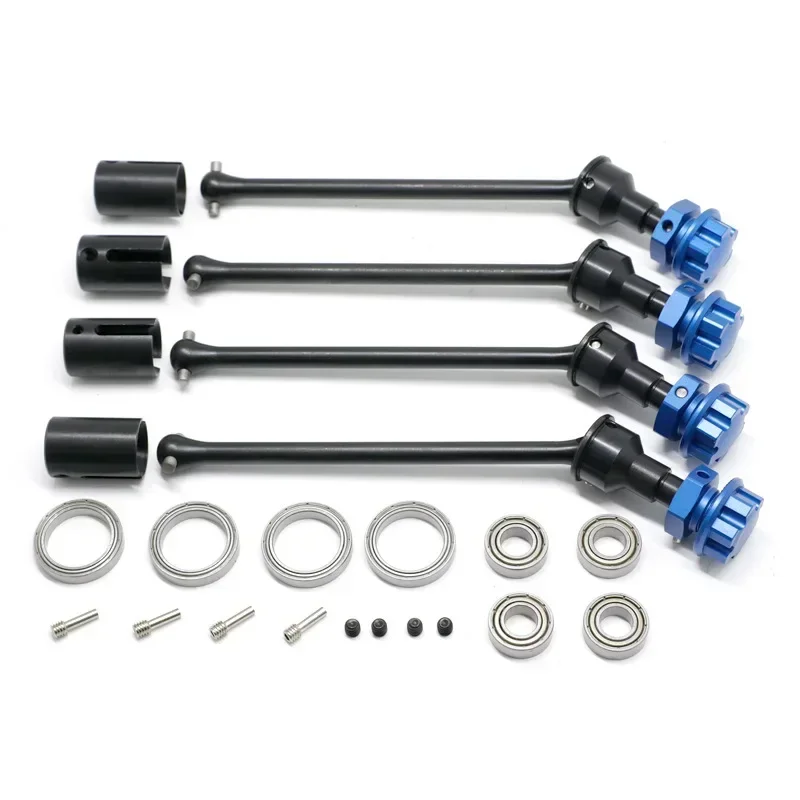 

8996X Steel Extended Drive Shaft CVD Kit For 1:10 Trxs MAXX Widemaxx Metal upgrade parts for RC crawler RC Car models 89086-4