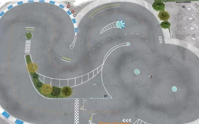 Drift Track Map 1:64:76 Good