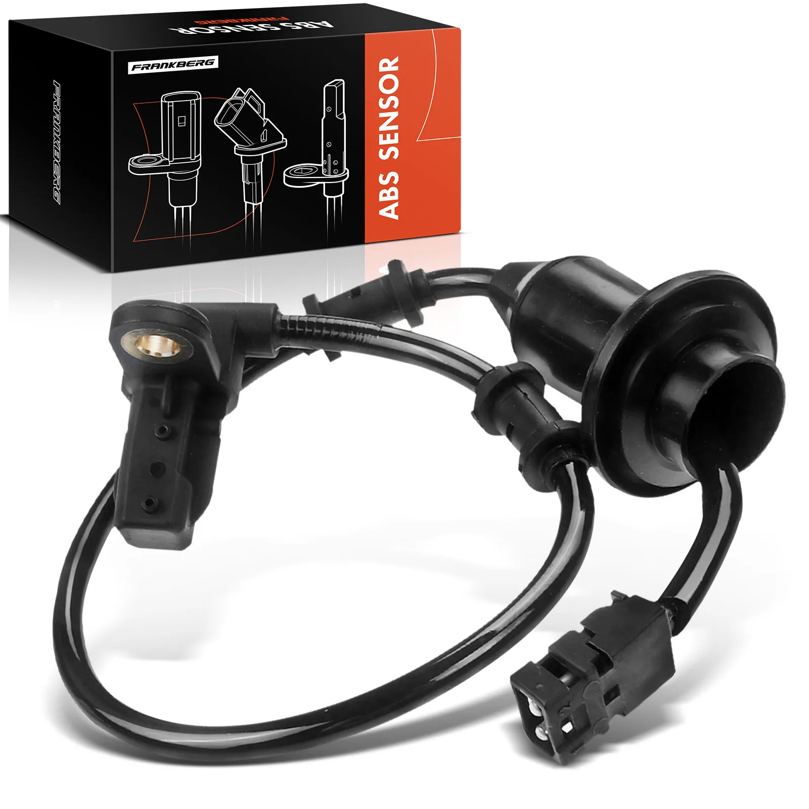 Frankberg 1x ABS Sensor Achteras Links Voor Mercedes-Benz SLK R170 2.0L 2.3L 3.2L 1996-2004 A1705401217 ALS378V30720716