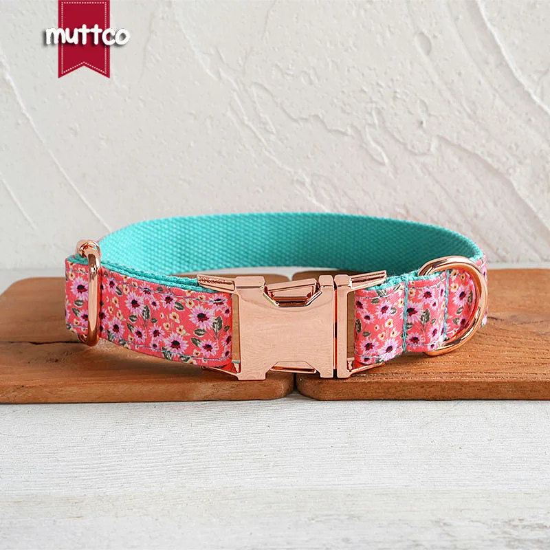 MUTTCO the  collars worn by dogs are walking works of art CLEAR DAY GRADEN that make you feel good UDL180