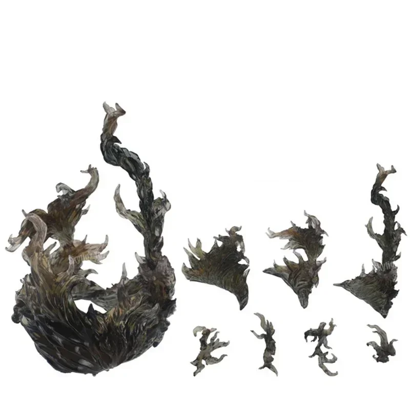 Op voorraad Wervelwind Vlam Ijs Speciale effecten Model Ornament Speelgoed Beweegbare figuur Luffy DIY Accessoires Standbasis Wind Bevroren - afbeelding 1