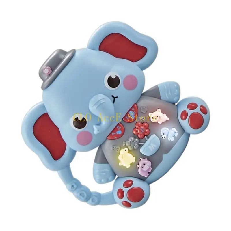

16fe Baby Sensory Music Toy Toy Electric Cartoon Animal Mobile Thone Toy