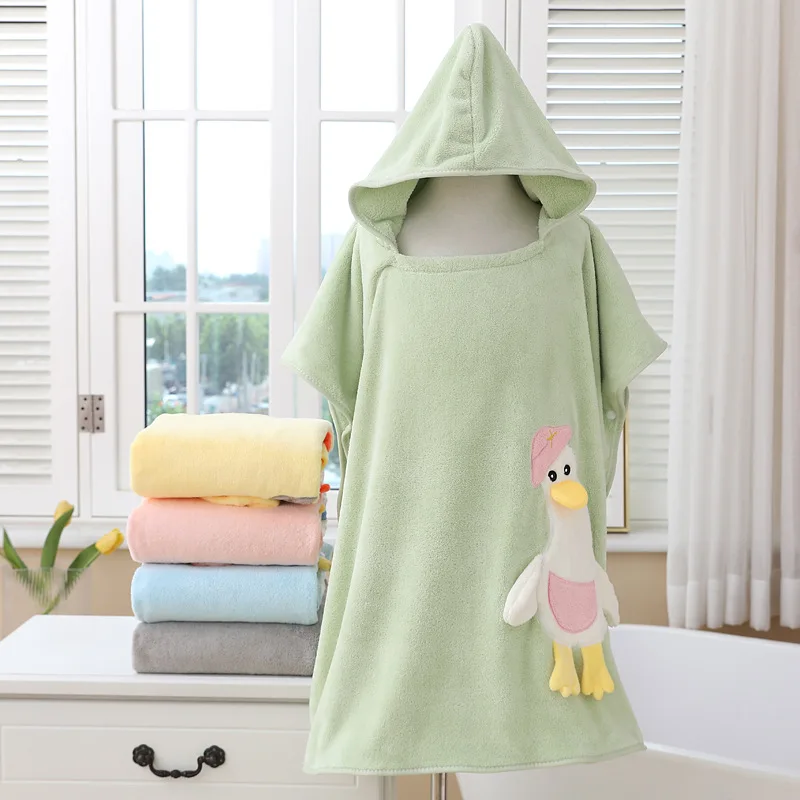 أزرار إطباقية منشفة استحمام الطفل أربعة مواسم مقنعين عباءة الوليد منشفة استحمام رشاقته المرجان المخملية الأطفال ماصة البشكير