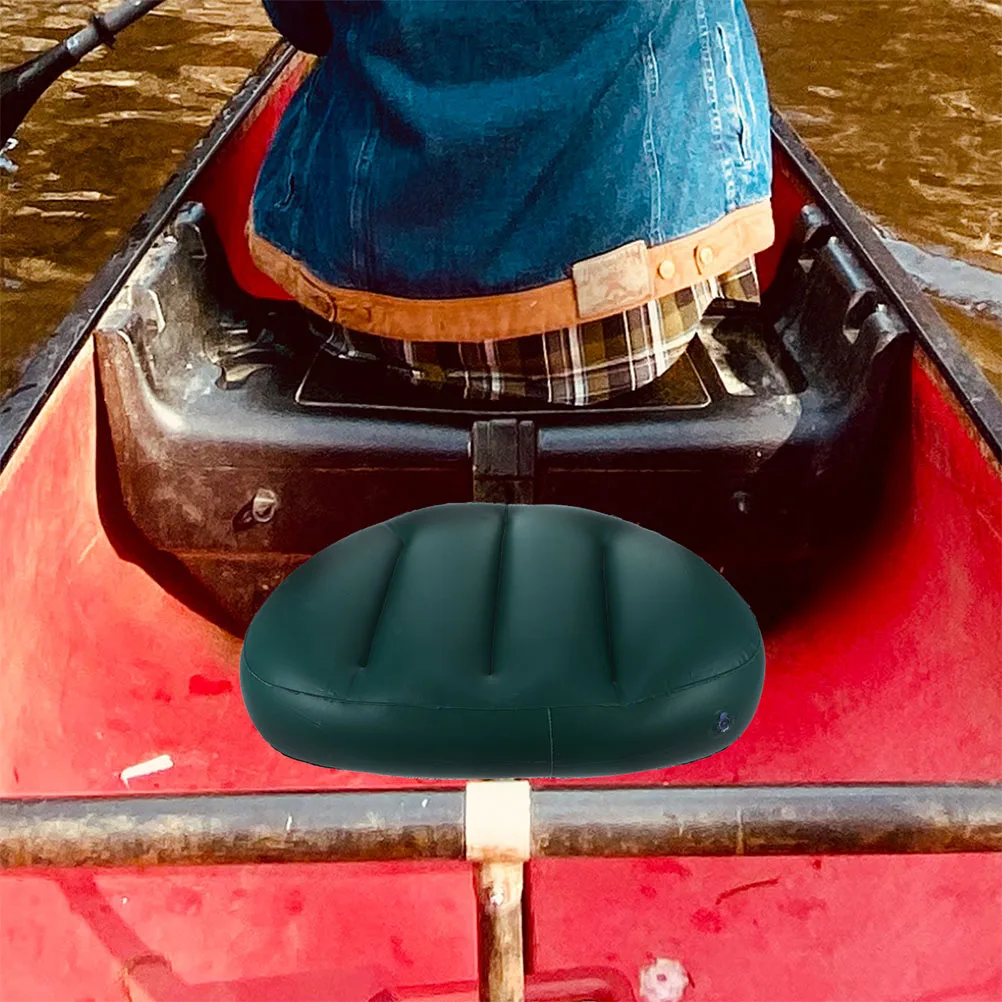 

2pcs Inflatable Seat Backrest Kayak Pad for Padded Kayak Water Rafting Fishing Cushion Camping Canoeing Paddle