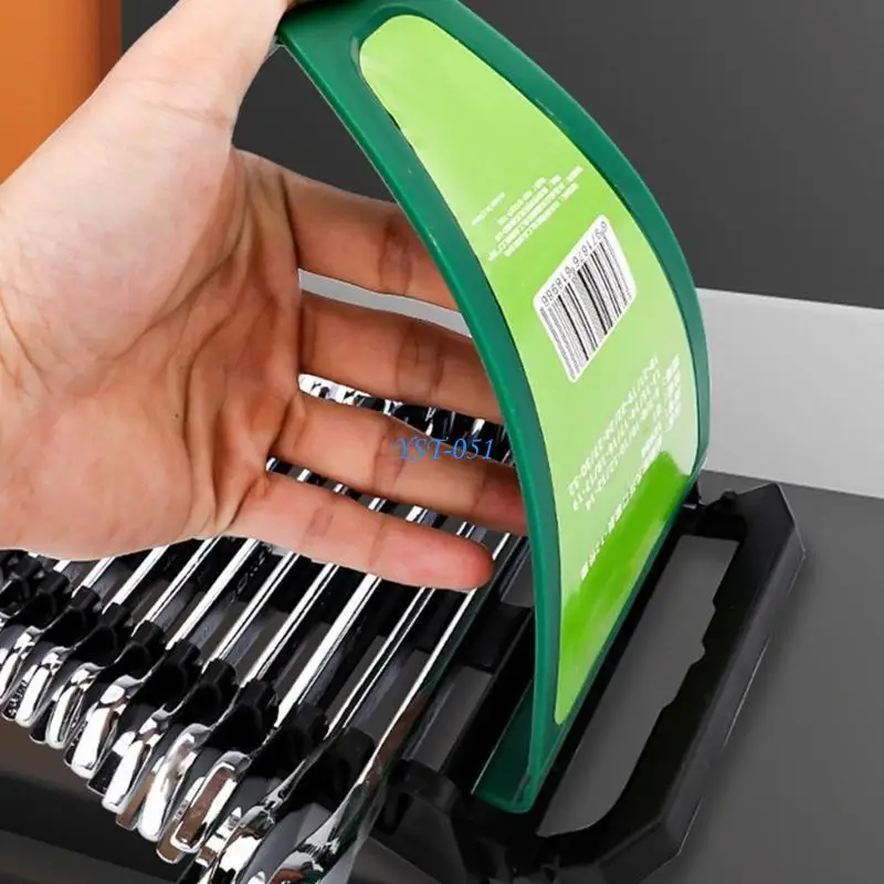 

E15A Premium Double Size Open End Wrench Reinforced Structure High Torques Capacity Carbon Steel Tool Repair Accessories