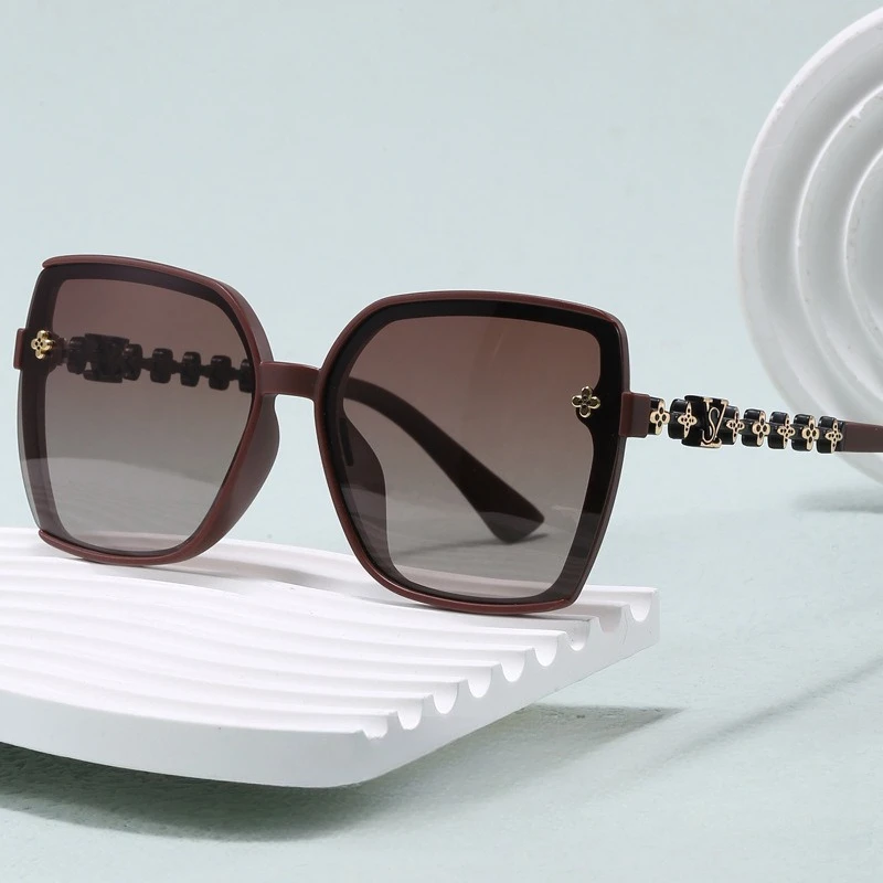 

​​New Polarized Sunglasses for Women Fashion Light Luxury Elegant Large Frame Versatile​​