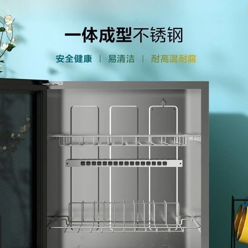 Disinfection counter type household small kitchen tableware bowls and chopsticks cupboard high temperature two-star