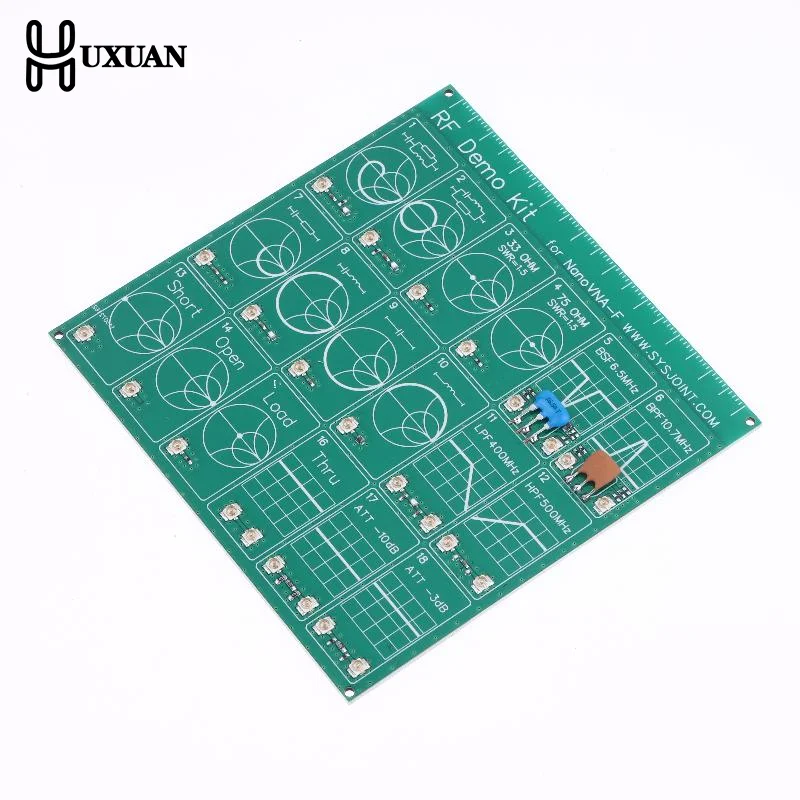 RF テストボード、18 機能モジュール RF デモキット NanoVNA テストフィルタ ベクトル ネットワーク アナライザ ボード アッテネータ