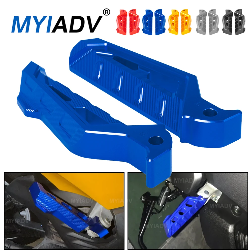 

For Yamaha YZF R15 R3 R25 MT15 MT03 MT25 2015-2024 Motorcycle Rear Passenger Footrest Footpegs Foot Pegs Pedals Rest Accessories