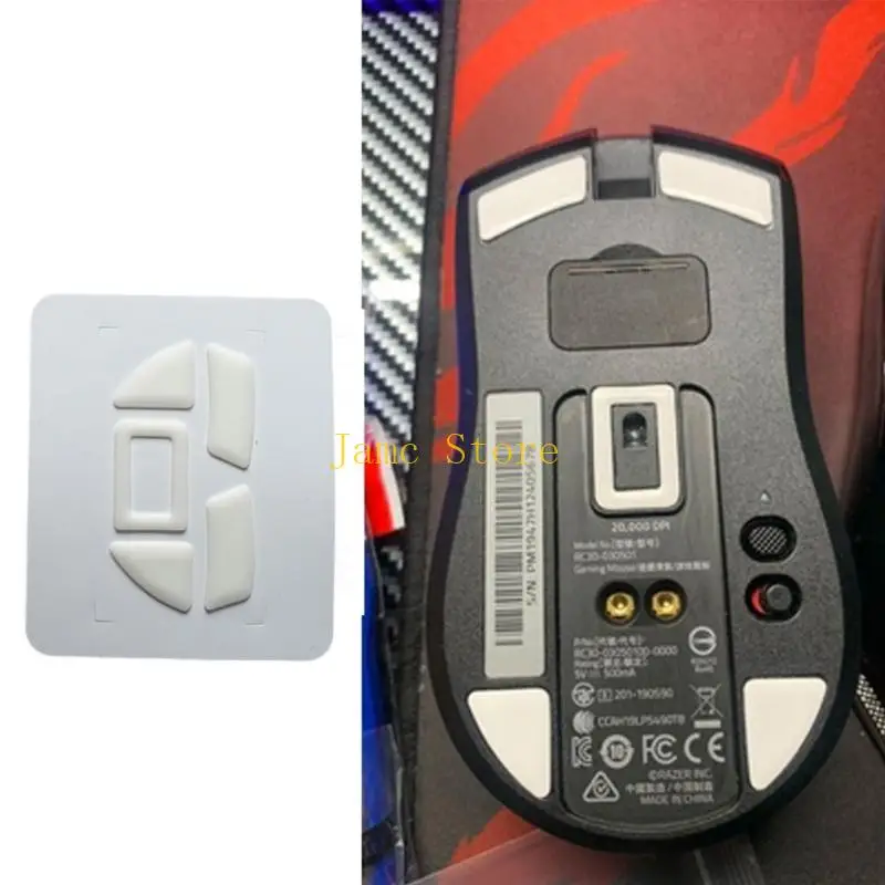 LX0B Esports Mouse Feet for VIPER Gaming Mechanical Mouse, ICE Version