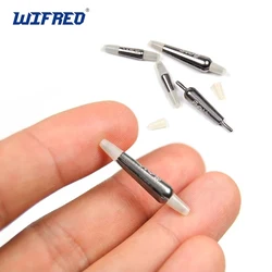 Wifreo 35/40 adet kavrama Tungsten kauçuk tüp ağırlığı platin değiştirilebilir balıkçılık ağırlık 0.5g 1g 1.5g 2g 3g 4g 5g terminali aksesuarları