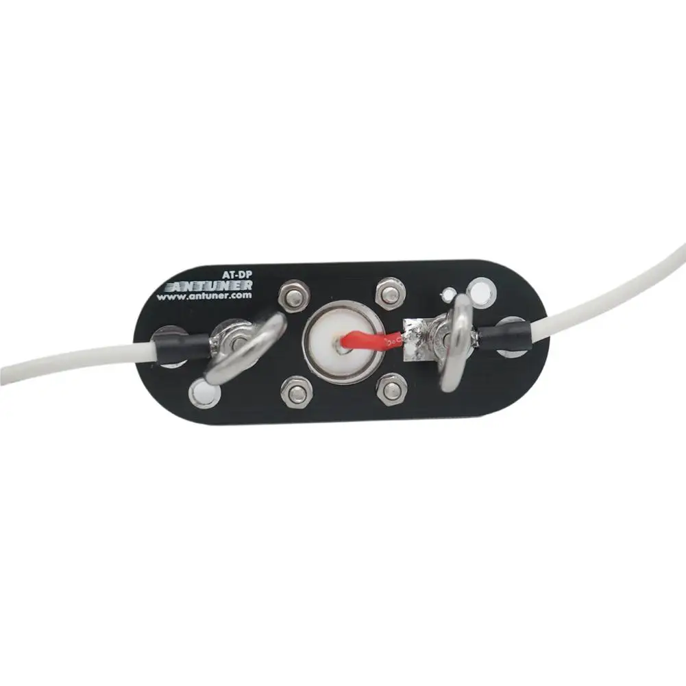 2 قطعة لوحة هوائي خط طويل نهاية تغذية صغيرة AT-DP لوح مهايئ قابل للفصل للخارجية