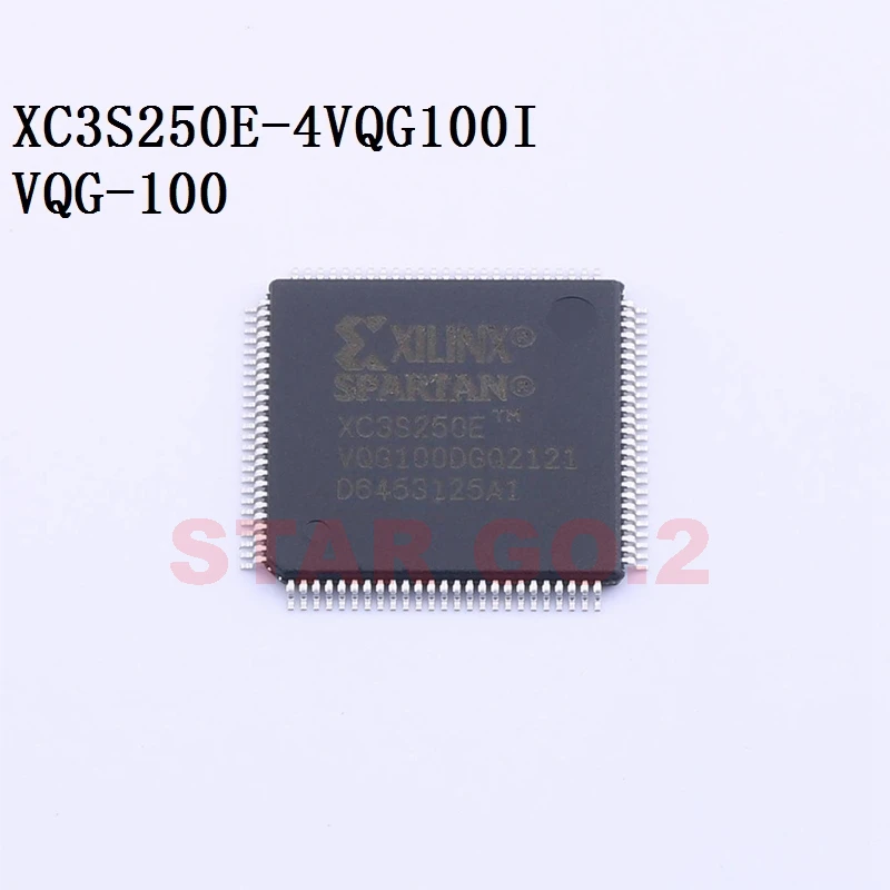 2PCSx XC3S250E-4VQG100I VQG-100  Microcontroller