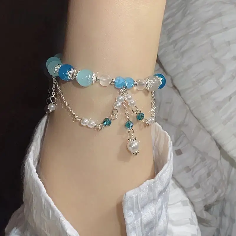 Милый браслет Luo Yunxi до конца Луны тайтайтай Цзинь ий сиу Занг Цзю косплей браслет ручная работа ювелирные изделия аксессуары подарок