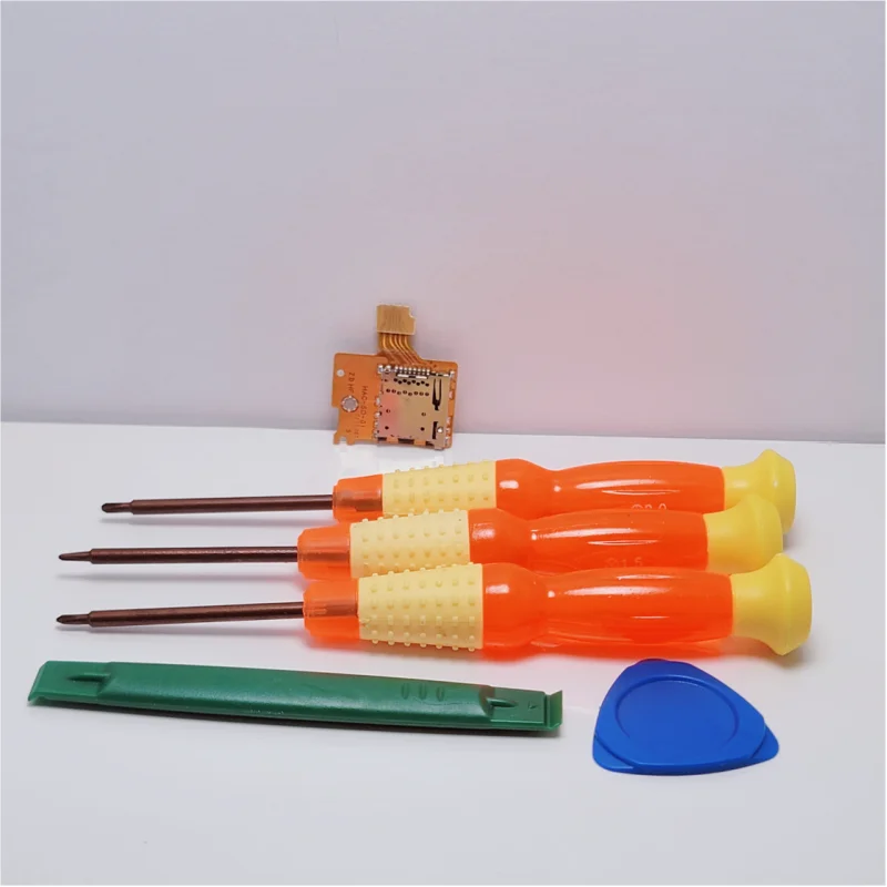 Placa de soquete para cartão sd tf, substituição compatível com nintendo switch, console de jogos, leitor de cartão, soquete