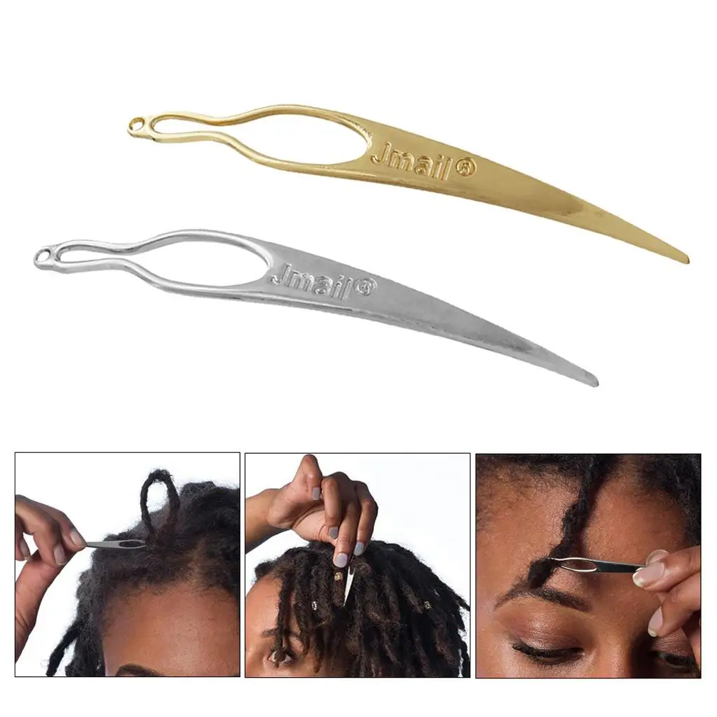 2 Pieces Dreadlocks Tool Interlocks Hooks Braided Wig Making