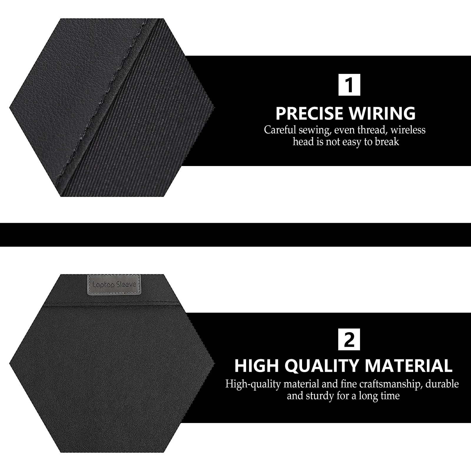 

1 set Laptop Bracket Sleeve Liner Bag Data Line Mouse Cable Strap Foldable Heat Dissipation Storage Pouch For Business Travelers